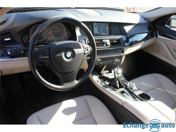 BMW Serie 5 Touring 520d 163ch CUIRELEC/GPS/XENON/PDC/REGUL/BLTH/JA/GAR12M