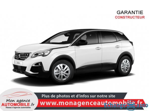 Peugeot 3008 NOUVEAU 1.5 BLUEHDI 130CV ACTIVE + TOIT NOIR + PACK CITY 1 + NAVI