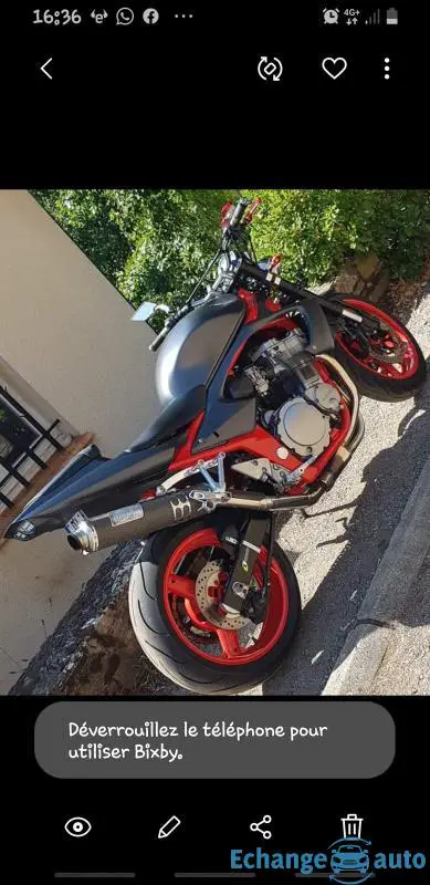 Suzuki 600 bandit modifié