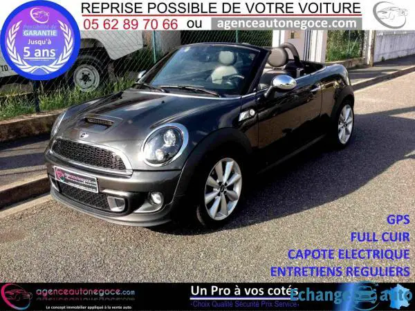 MINI Roadster Cooper SD 143 Red Hot Chili GPS CUIR