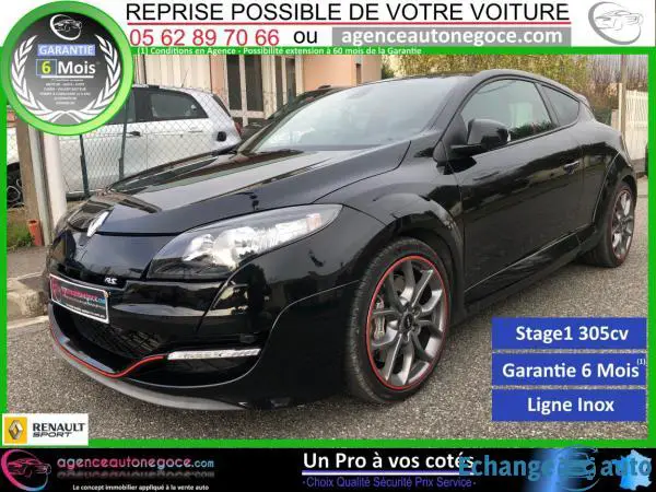 RENAULT Megane Coupe 2.0T RS Stage1 305 cv