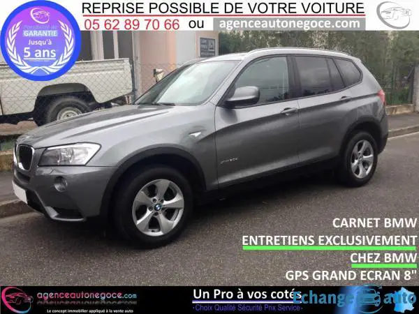 BMW X3 xDrive20dA 184ch Luxe 79 Mkms