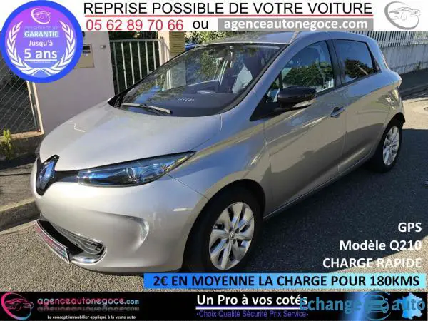 RENAULT Zoe Intens charge rapide Q210 2? la CHARGE