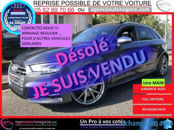 AUDI S3 SPORTBACK 2.0 TFSI 310 S tronic 7 Quattro 