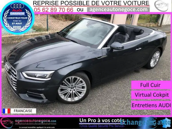 AUDI A5 CABRIOLET 2L TFSI 252 S tronic Design Luxe