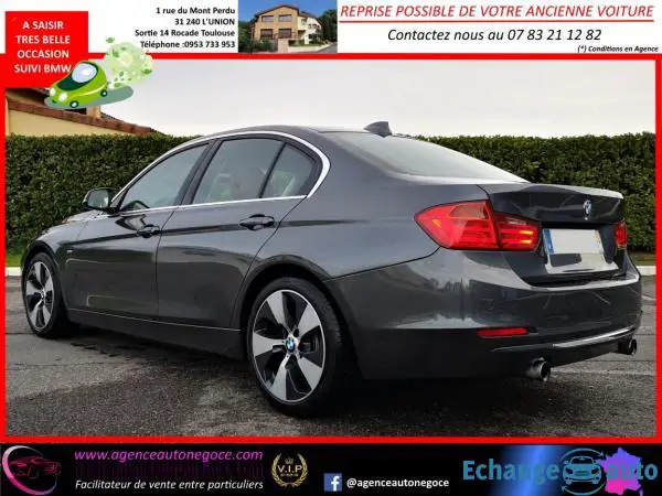 BMW SERIE 3 F30 ActiveHybrid 335i 340 ch Luxury A