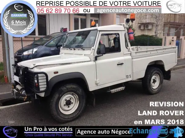 LAND-ROVER Defender 110 Pick Up 3 PLACES TRÈS BEAU
