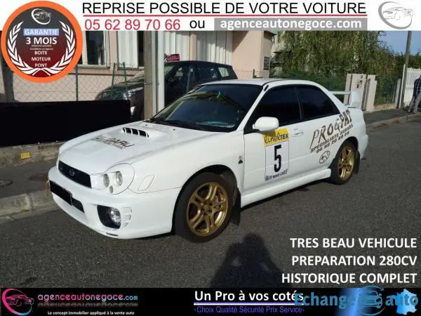 SUBARU Impreza 2.0 T 218ch WRX 4x4 avec Historique