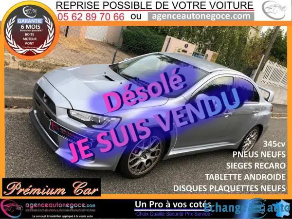 MITSUBISHI Lancer 2.0 Turbo Evo X MR TC-SST GPS