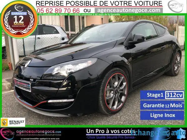 RENAULT MEGANE III COUPE 2.0 16V RS STAGE1 312cv