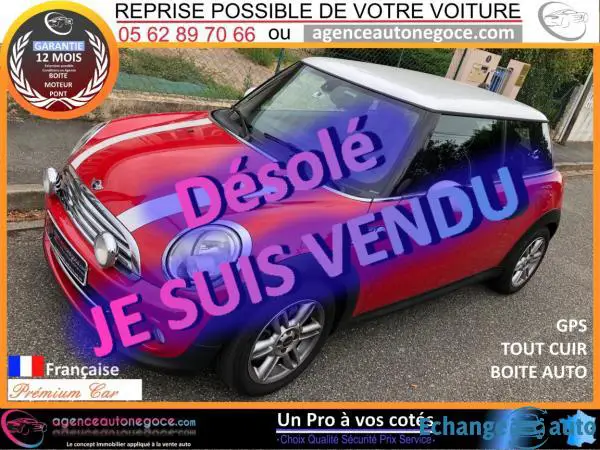 MINI Mini Cooper D 112ch Red Hot Chili II BVA