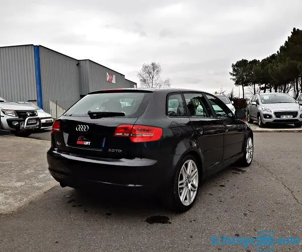 Audi A3 SPORTBACK 2.0 TDI 16V FAP S-TRONIC6 140 CH AMBITION - GARANTIE 6 MOIS