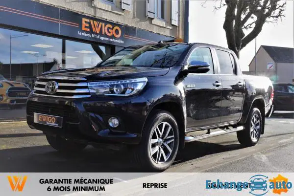 Toyota Hilux 2.4 D-4D 150 ch 4X4 DOUBLE CABINE LOUNGE 12/2016