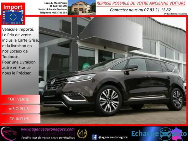RENAULT ESPACE V Espace Tce 225 Initiale Paris EDC