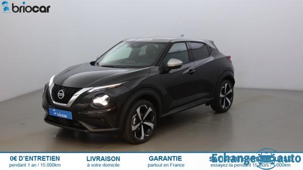 Nissan Juke 1.0 DIG-T 117ch Tekna suréquipé Noir/Toit gris perle