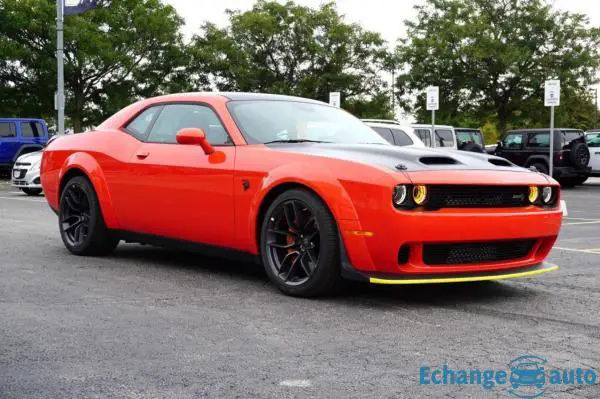 Dodge Challenger Srt hellcat widebody v8 6.2l sc bva8 717hp