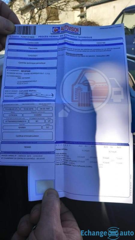 Citroën cx leader diesel 1987