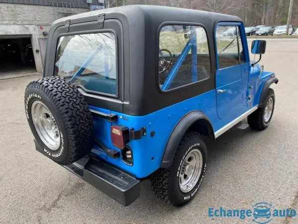 Jeep CJ Levis edition 304 v8 1978 prix tout compris