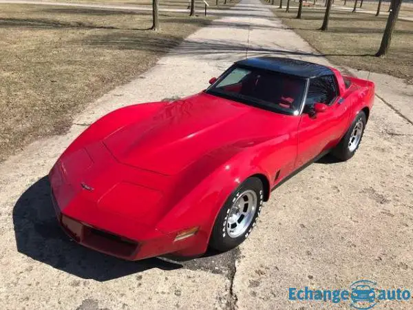 Chevrolet Corvette 350 v8 1981 prix tout compris