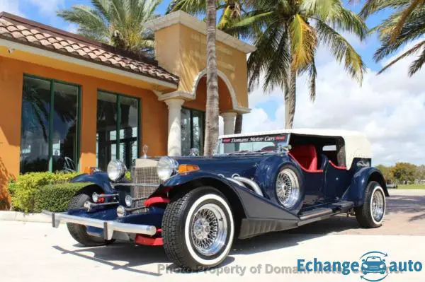 Excalibur Phaeton V8 gm 1977 prix tout compris