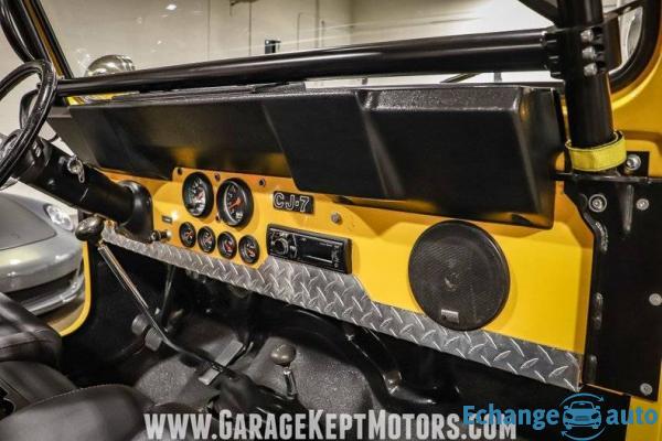 Jeep CJ 304ci 4x4 v8 1979 prix tout compris
