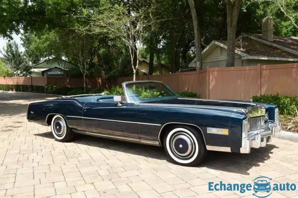 Cadillac Eldorado V8 500 1975 prix tout compris