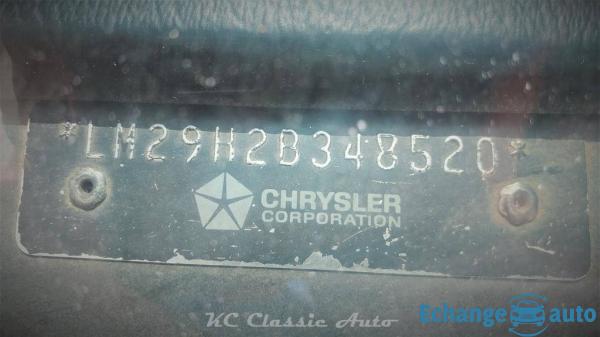 Dodge Dart Demon 340 v8 1972 prix tout compris