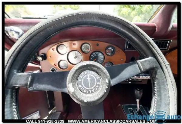 Excalibur Phaeton Iv 1982 prix tout compris