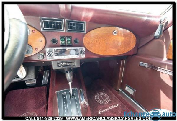 Excalibur Phaeton Iv 1982 prix tout compris
