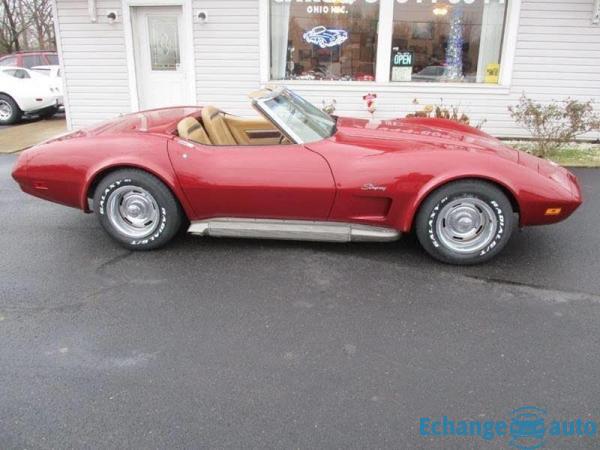Chevrolet Corvette Side pipe v8 cabriolet 1974 prix tout compris