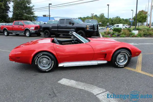 Chevrolet Corvette Cabriolet side pipe 1975prix tout compris