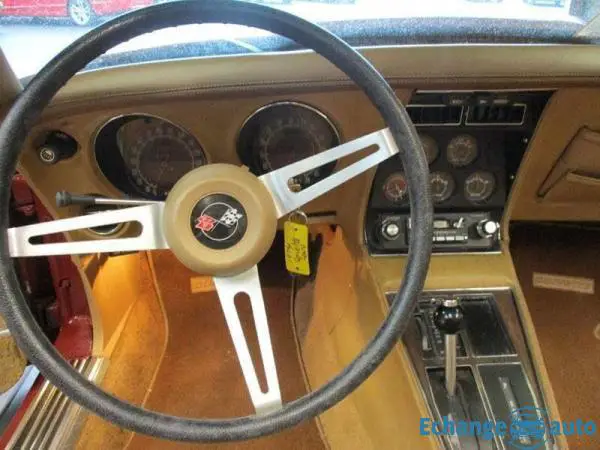 Chevrolet Corvette Side pipe v8 cabriolet 1974 prix tout compris