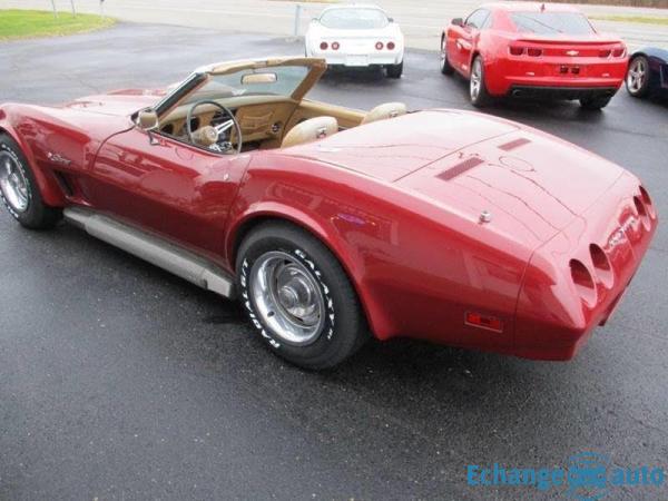 Chevrolet Corvette Side pipe v8 cabriolet 1974 prix tout compris