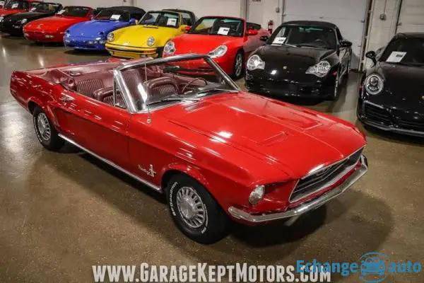 Ford Mustang V8 289 1968 prix tout compris