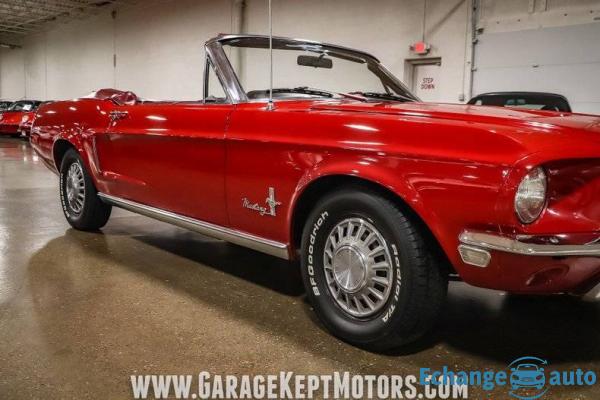 Ford Mustang V8 289 1968 prix tout compris