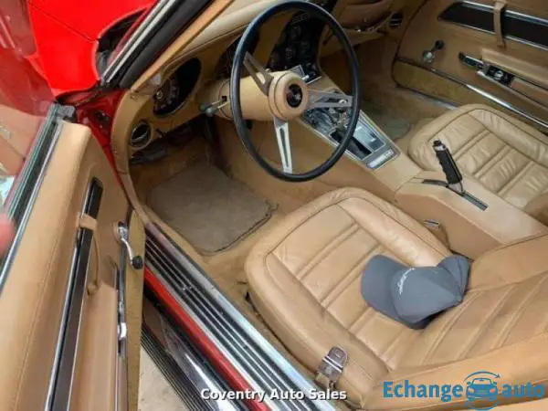Chevrolet Corvette V8 cabriloet 1974 prix tout compris