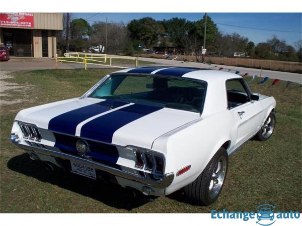Ford Mustang V8 289 1968 prix tout compris
