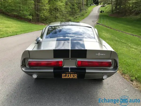 Ford Mustang Eléanor shelby gt500 428 1968 video dispo prix tout compris