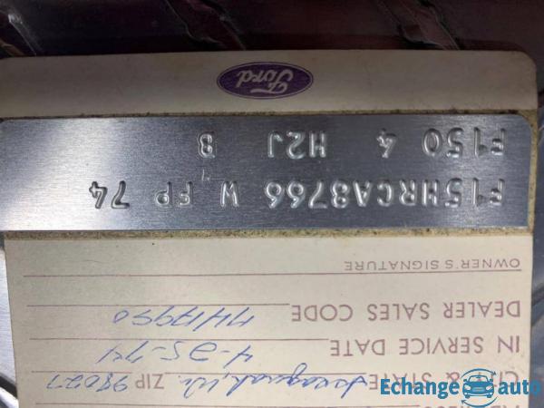 Ford F 150 Ranger v8 1978 prix tout compris