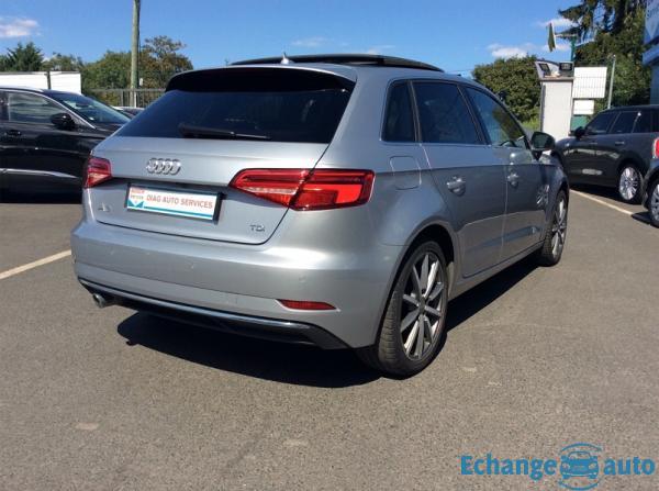 Audi A3 sportback 1.6 TDI 110CH DESIGN LUXE S tronic 7