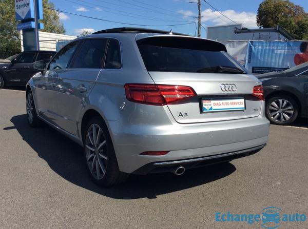 Audi A3 sportback 1.6 TDI 110CH DESIGN LUXE S tronic 7