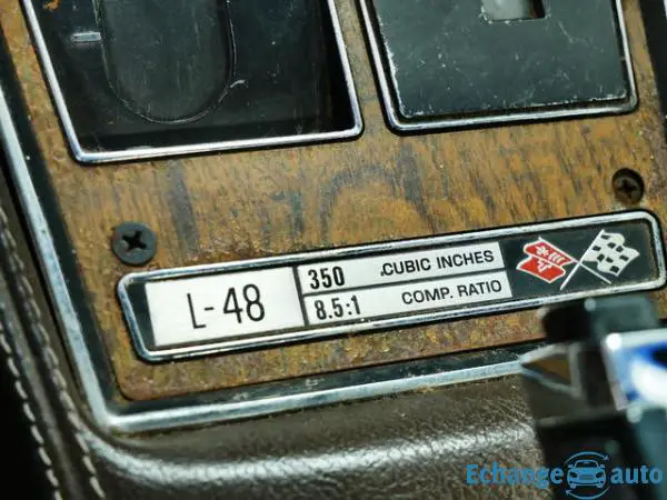 Chevrolet Corvette V8 350 1976 prix tout compris