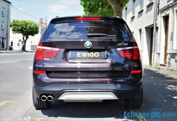 BMW X3 F25 (Phase 2) XDRIVE35I 306 ch XLINE BVA8 2016