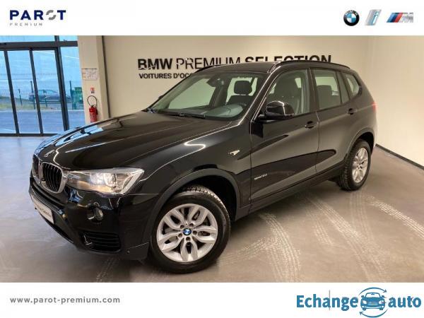 BMW X3 sDrive18d 150ch Lounge Plus