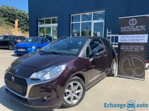 Citroën DS3 Cabrio 1.2I PURETECH 12V S&S - 110 BV EAT6 SO CHIC