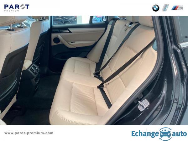 BMW X3 sDrive18dA 150ch Lounge Plus