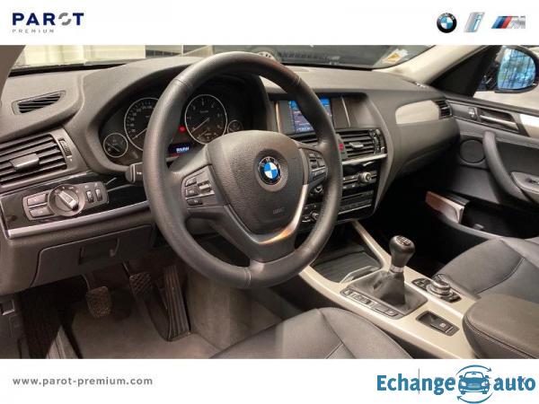 BMW X3 sDrive18d 150ch Lounge Plus