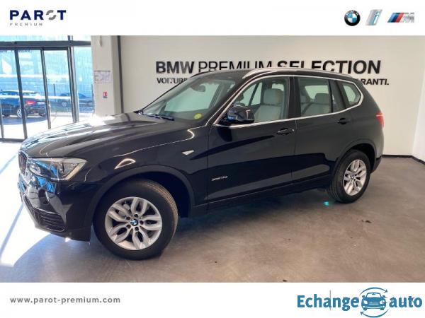 BMW X3 sDrive18dA 150ch Lounge Plus