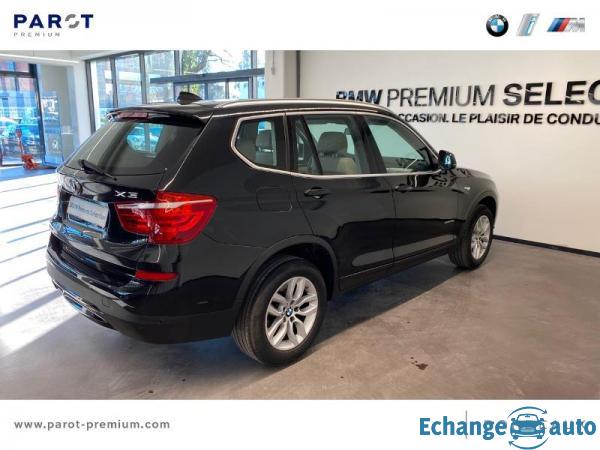BMW X3 sDrive18dA 150ch Lounge Plus