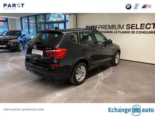 BMW X3 sDrive18d 150ch Lounge Plus